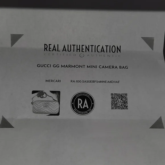 SOLD!!!!!! Gucci Marmont mini camera bag - Picture 7 of 9